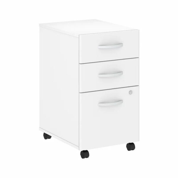 Filing Cabinet :  3 -Drawer Mobile Vertical File Cabinet