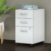 Filing Cabinet :  3 -Drawer Mobile Vertical File Cabinet