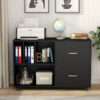 Filing Cabinet : 39.4'' Wide Mobile Lateral File Cabinet