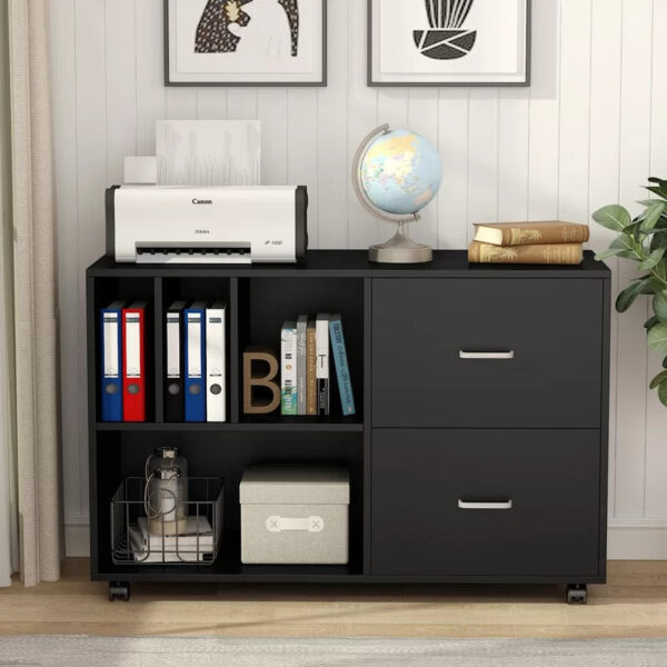 Filing Cabinet : 39.4'' Wide Mobile Lateral File Cabinet