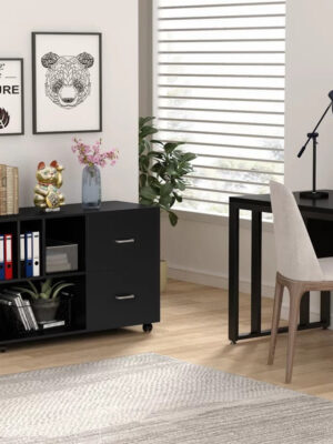 Filing Cabinet : 39.4'' Wide Mobile Lateral File Cabinet