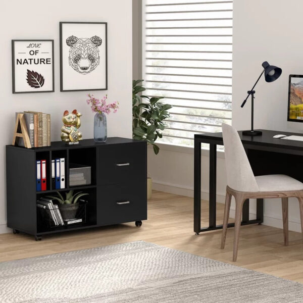 Filing Cabinet : 39.4'' Wide Mobile Lateral File Cabinet