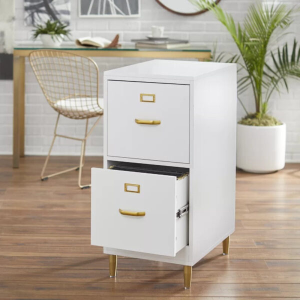 Filing Cabinet : DAN 2-Drawer Vertical File Cabinet