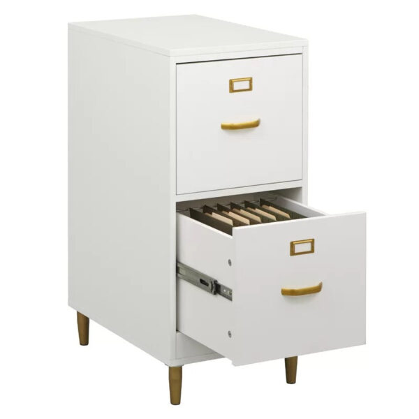 Filing Cabinet : DAN 2-Drawer Vertical File Cabinet