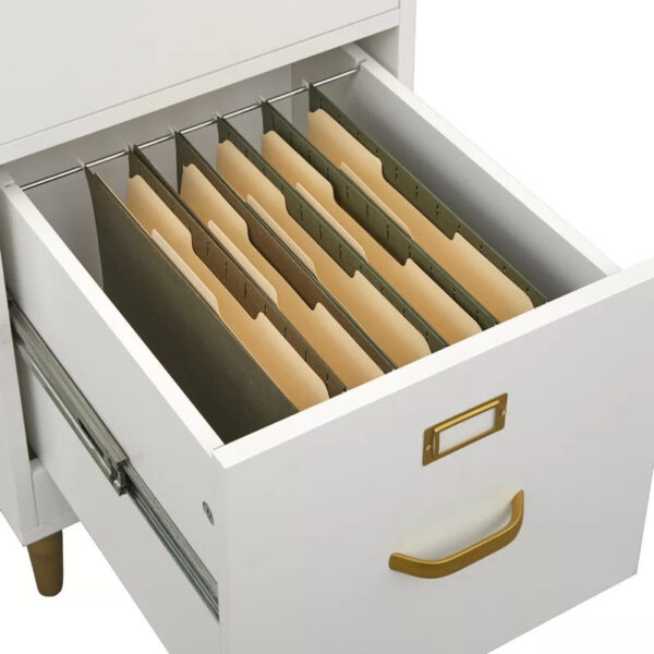 Filing Cabinet : DAN 2-Drawer Vertical File Cabinet