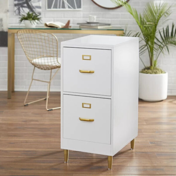 Filing Cabinet : DAN 2-Drawer Vertical File Cabinet