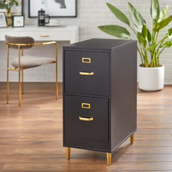 Filing Cabinet : DAN 2-Drawer Vertical File Cabinet