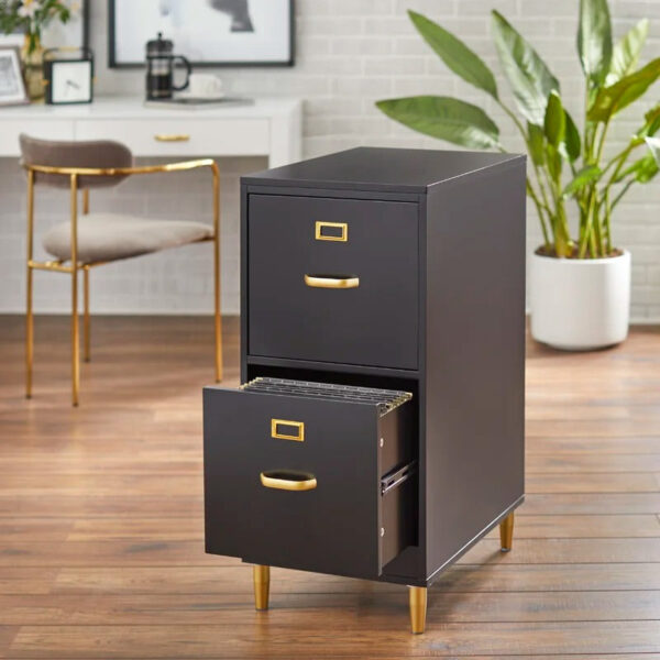Filing Cabinet : DAN 2-Drawer Vertical File Cabinet