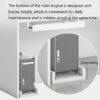 Reception Table: L-Shape Desk with Filing Cabinet