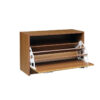 Shoe Rack: 12-Pair Shoe Storage Cabinet