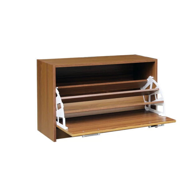 Shoe Rack: 12-Pair Shoe Storage Cabinet