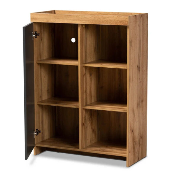 Shoe Rack: 12 Pair Shoe Storage Cabinet