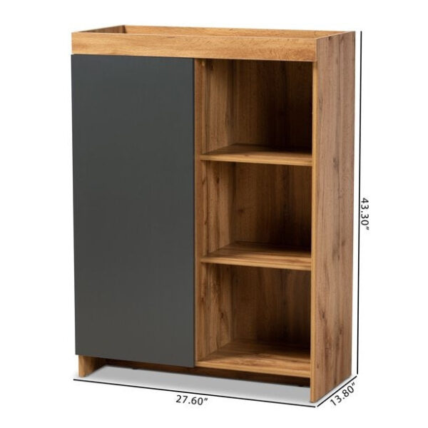 Shoe Rack: 12 Pair Shoe Storage Cabinet