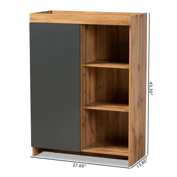 Shoe Rack: 12 Pair Shoe Storage Cabinet