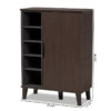 Shoe Rack: 15 Pair Shoe Storage Cabinet