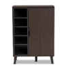 Shoe Rack: 15 Pair Shoe Storage Cabinet