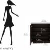 Shoe Rack: Leon Wood Shoe Rack Cabinet with Drawer (Wenge)