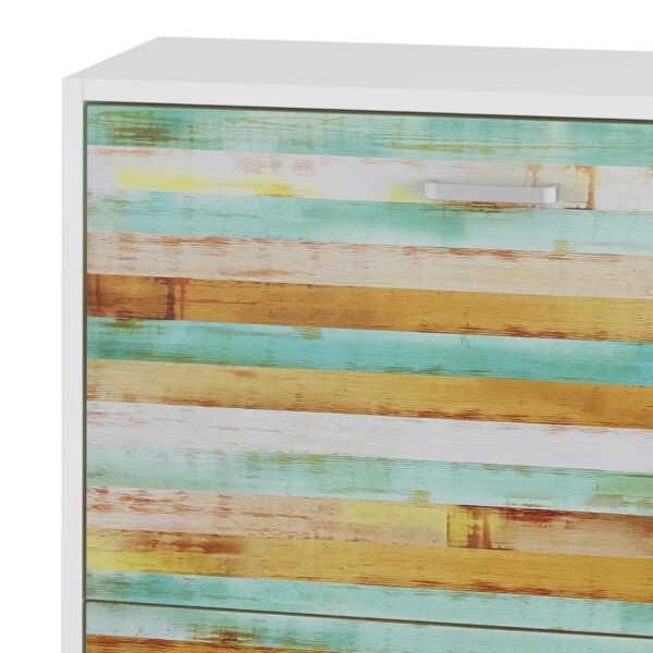 Shoe Rack: Modern White Shoe Storage Cabinet
