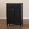 Shoe Rack: Modern and Contemporary 15 Pair Shoe Storage Cabinet