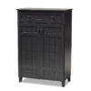 Shoe Rack: Modern and Contemporary 15 Pair Shoe Storage Cabinet
