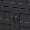 Shoe Rack: Modern and Contemporary 15 Pair Shoe Storage Cabinet