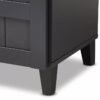 Shoe Rack: Modern and Contemporary 15 Pair Shoe Storage Cabinet