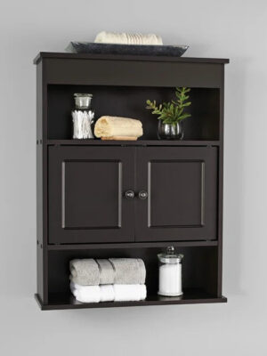 Wall Cabinets: 21.5'' W x 28'' H x 7.37'' D Wall Mounted Bathroom Cabinet