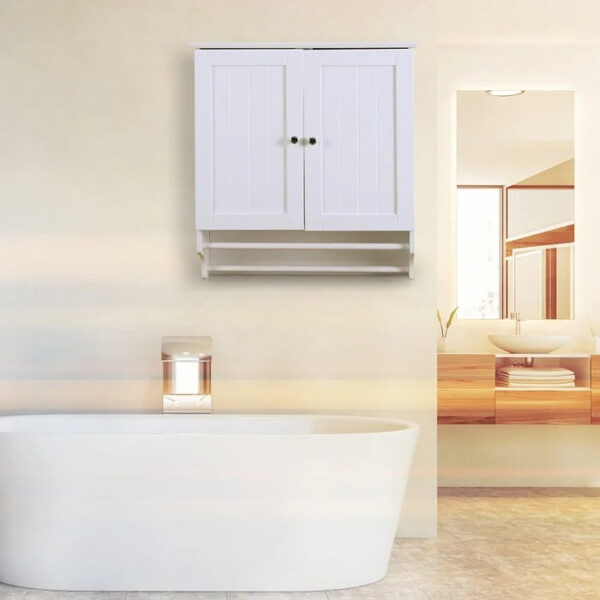 Wall Cabinets: 22.6'' W x 25.2'' H x 8.5'' D Wall Mounted Bathroom Cabinets