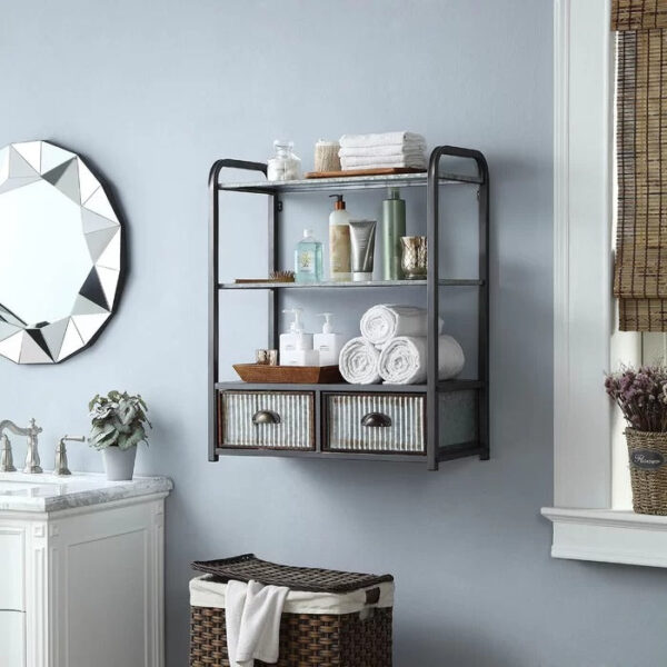 Wall Cabinets: 24.6'' W x 30.1'' H x 11.8'' D Wall Mounted Bathroom Cabinets