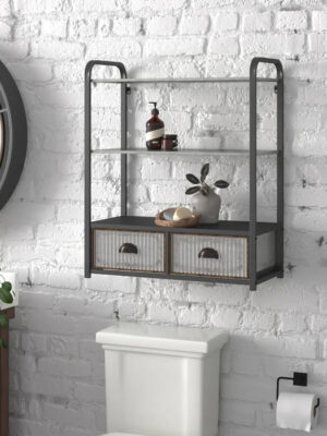 Wall Cabinets: 24.6'' W x 30.1'' H x 11.8'' D Wall Mounted Bathroom Cabinets